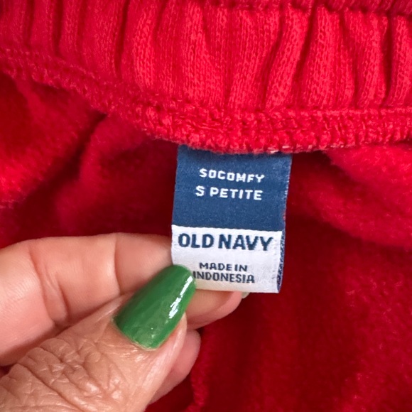 Women’s Petite or Kids Red and Blue Sweatpants - Picture 5 of 7